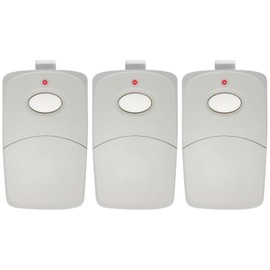 Upgraded for Linear 3089 Multicode Gate Opener Remote, 308911 Multicode Remote Control, with 300MHZ 10 Dip Switch Garage Door Remote, More Stable & Secure, Small Enough Easy to Carry & Program, 3 Pack