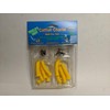 Catfish Charlie Plastic Dip Bait Worms 12 Count Pack (Choose