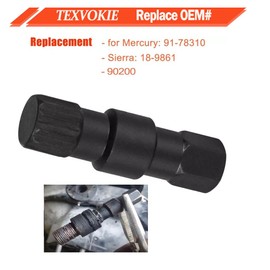 9178310 Hinge Pin Tool Fit for Mercruiser Mercury Alpha 1 Gen 2 Bravo I II & III Outdrive Sterndrive, Replaces OE# 91-78310 & 18-9861, Properly Hardened