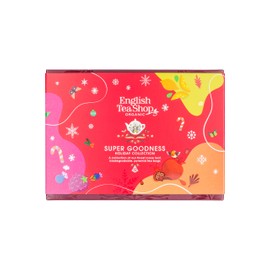 English Tea Shop Organic Holiday Super Goodness Collection - 12 Loose Leaf Pyramid Tea Bags