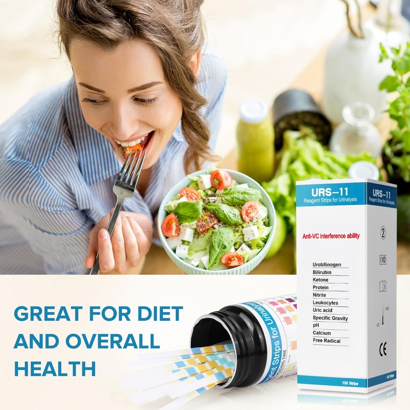 Urine Test Strips 11 Parameters 100 Count