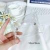 3Pcs Mini PVC Makeup Bag Plastic Cosmetic Organizer Bag Pouch