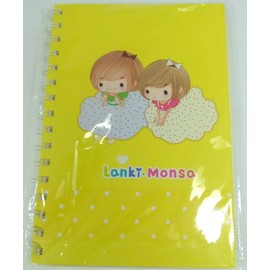 Lanki Monsa Spiral Bound Notebook (Yellow)