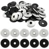 Biaungdo 60 Pcs 1/4" x 1" Neoprene Washers, Stainless Steel