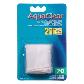 AquaClear 70 Nylon Bags, Aquarium Filter Media Bags, 2-Pack, A1366