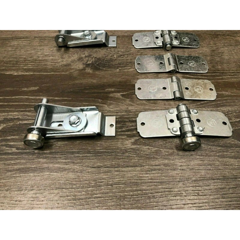 TODCO 10 Piece Todco Style Hinge/1"Roller Kit-Roll up Truck Door-Top