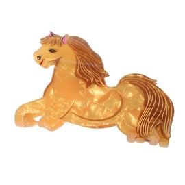 Adorable cat clips for hair - Animal Hair Barrettes for Girls, Women - fun hair clips (Horse hairpin)