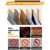 ispneay 20 Pack Clear Small Adhesive Wire Toggle Hooks Strips