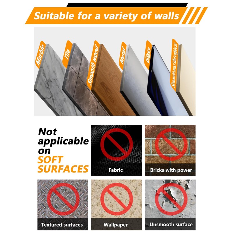 ispneay 20 Pack Clear Small Adhesive Wire Toggle Hooks Strips