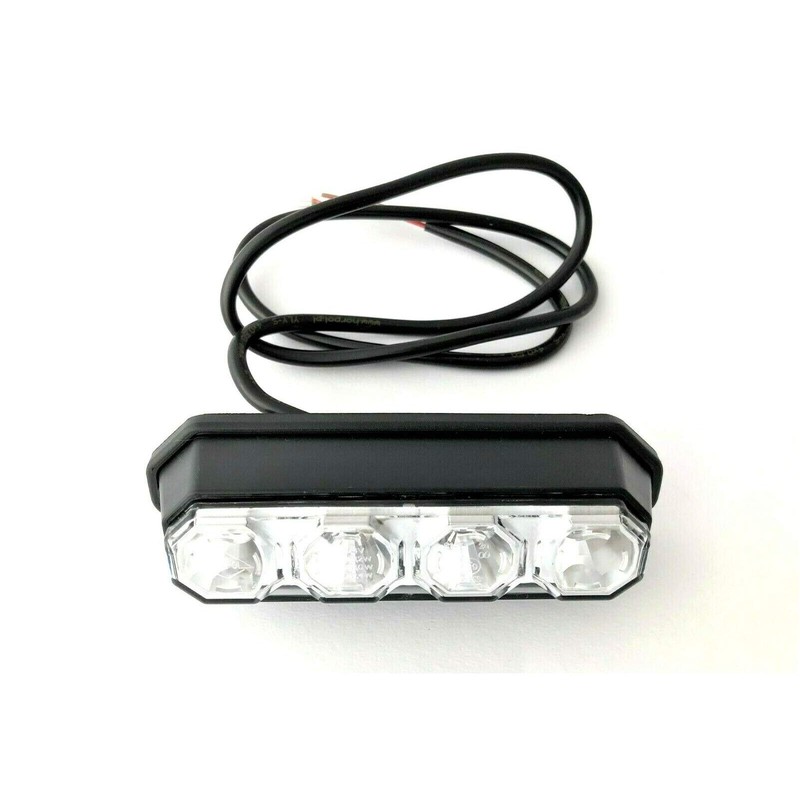 LED rear light, 3 functions: position light, brake light, indicator,