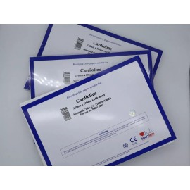 Sonomed Papel Térmico Ecg 210mm X 295mm X 180h En Z Para Cardioline