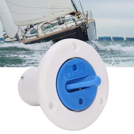 FTVOGUE Water Filler Cap, Nylon Deck Water Filler Cap, Filling Tank Flange, Water Filler Hatch, Inlet Deck Water Filler Nozzle for 1/2 Inch Hose, Marine Boat, Motorhome, Yacht Accessories