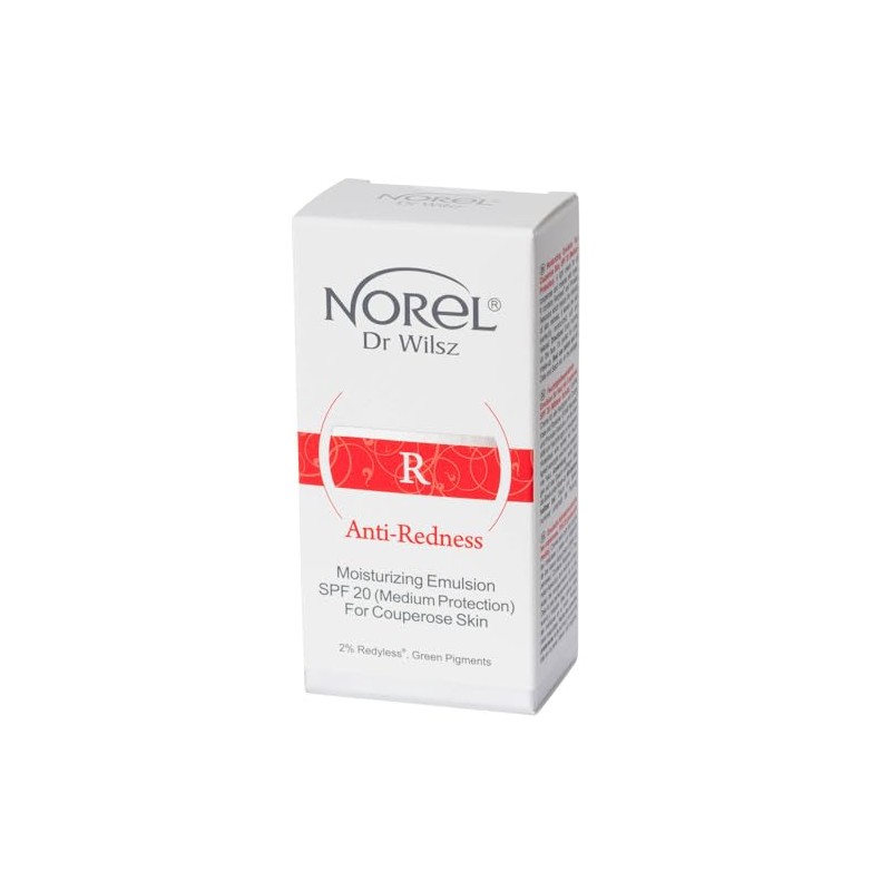 Norel Anti Redness Moisturizing Emulsion for Couperose Skin SPF 20
