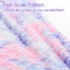 Mermaid Tail Blanket, Soft Warm Plush Fleece Sleeping Bag Snuggle