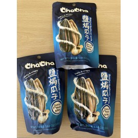 HealthEmpire for ChaCha Roasted Sunflower Seeds (3 bags) (1, Salted flavor)