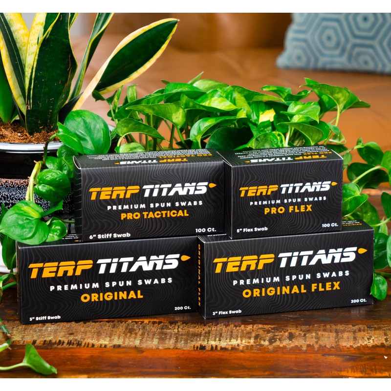 TerpTitans Original Flex Cotton Swabs (6 Pack, 1200 Count) –