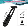 4 Pack Boat Telescoping Ladder Rubber Strap Boarding Fixed Lock