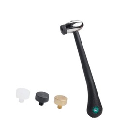 Perfeclan Jewelry Hammer Jewelry Working Tool Professional Metal Stamps Hammer Mallet Hammer Stamping Hammer for Blacksmiths Goldsmith