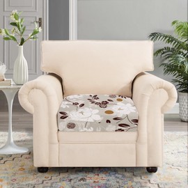 SearchI Fundas de cojín elásticas para sofá y sofá, fundas de cojín de repuesto para silla, fundas elásticas para sofá, protector de muebles, funda de sofá suave con parte inferior elástica