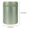Housoutil 2pcs Tinplate Tea Stainless Steel Containers with Lids Odor