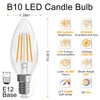 GvvooHome E12 Candelabra Bulb 40 watt, E12 LED Bulb Dimmable