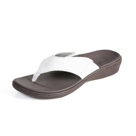 PowerStep Archwear, Arch Supporting Thong Sandal, Women's Orthotic Casual Dress Flip Flop, Factory, 9