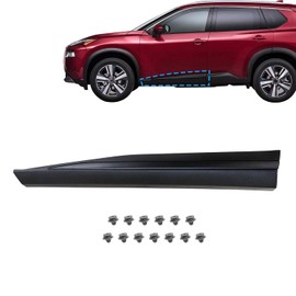 SecosAutoparts - Moldura de puerta inferior del lado del conductor delantero, Compatible con Nissan Rogue 2021 2022 2023 1.5L l3/2.5L l4,...