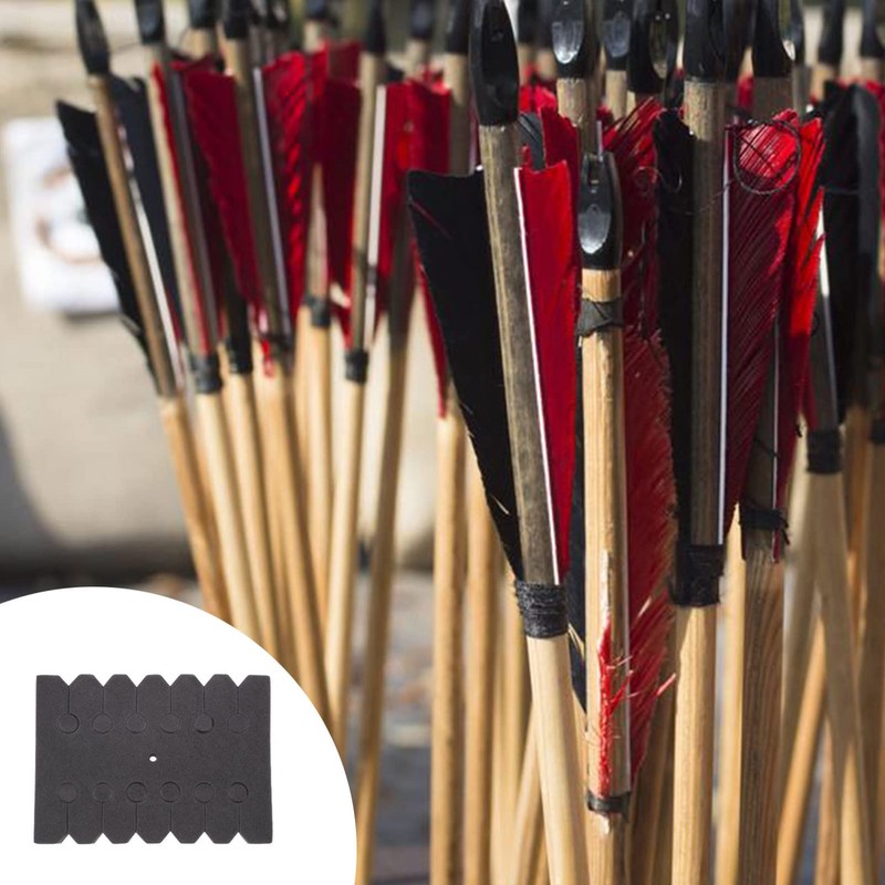Gatuida 7Pcs Lightweight Arrow Rack Portable Shape Arrow Separator Sponge