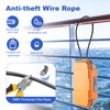 Hurinan Portable Safe Box with Code, [Waterproof & Anti-Theft]Travel Safe,