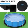 Tinideya 15 ft Round Pool Liner Pad Puncture Resistant Floor