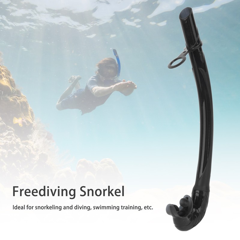 Diving Snorkel Foldable Odorless Silicone L Shape 38cm Soft Freediving
