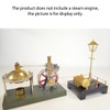 Helixsun Retrol Mini Steam Generator and Lamp Scene Model Set,DIY