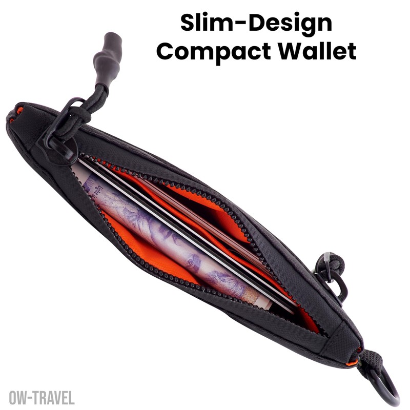 OW-Travel Mens Wallets RFID Card Holder