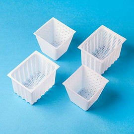 Cheese making Cheese molds Cheese making mold cheese Cheesemaking Cow Goat Milk Cheese molds Rennet cheesemaking Cheese Kitchen baskets Cheesecloth | 0.88lbs Valance + Rectangle Original HOZPROM