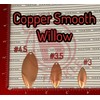 Willow Copper Smooth Spinner Blade for Lure Making Supplies DIY