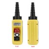 Fafeicy Hoist Button, 2-button Driving Control Switch XAC-A2713 with Emergency