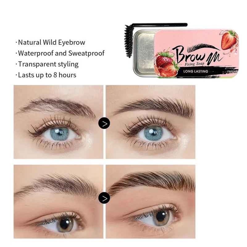 Eyebrow ointment, styling eyebrow cream, transparent, defining, fixing, long-lasting shaper