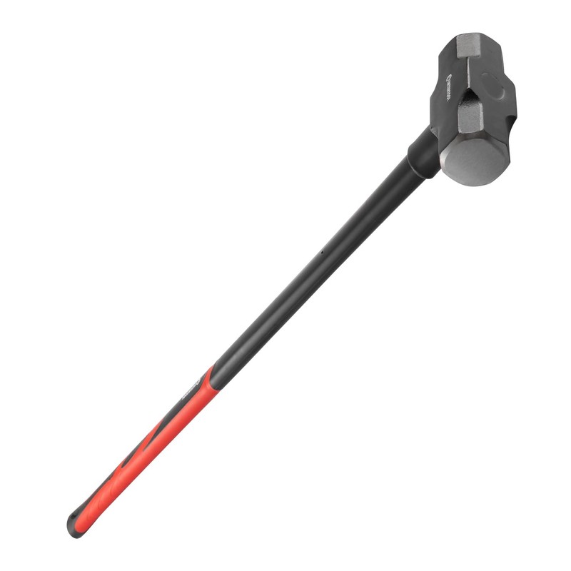 INTERTOOL Sledgehammer 12 lbs – Sledge Hammer for Demolition, Construction,