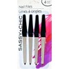 Nail Files Sassy + Chic, 4 Pieces