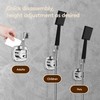 FERCOSEN 360° Rotatable Shower Head Holder with Suction Cup, 10
