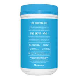 Vital Proteins Vital Proteins Bovine Collagen Powder, 284g, Hydrolyzed Collagen Peptides - 10 g per serving - Unflavored (Packaging May Vary)