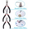 YUENTOEN Jewelry Making Kit Jewelry Tools Kits Pliers Set, Mini