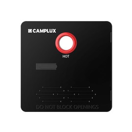 CAMPLUX RV Water Heater Door 15 x 15 Inches, RV Water Heater Access Door for 4/6 Gallons RV Tank Water Heater, Black