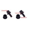 Nylon License Plate Frame Bolts, Nuts and Screws for Motorcycle,