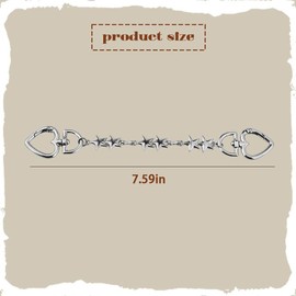 Y2K Star Bag Purse Strap Extender Chain for Handbags Shoulder Bag Chains Extender Handbag Charms for Purse Jewelry Accessories Silver Metal Decorative Replacement Strap with Heart Clasp