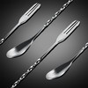 Bar Spoons, Cocktail Mixing Spoons, Stainless Steel Long Handle, Cocktail