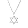 ALRNBY Star of David Pendant Necklace for Women Men Dainty