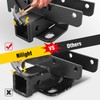 Nilight 2 Inch Rear Bumper Tow Trailer Hitch Receiver Kit
