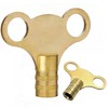 315 Supplies 2 Pack 5mm Solid Brass Radiator Bleed Key