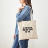 CafePress Be The Person Tote Bag Natural Canvas Tote Bag,
